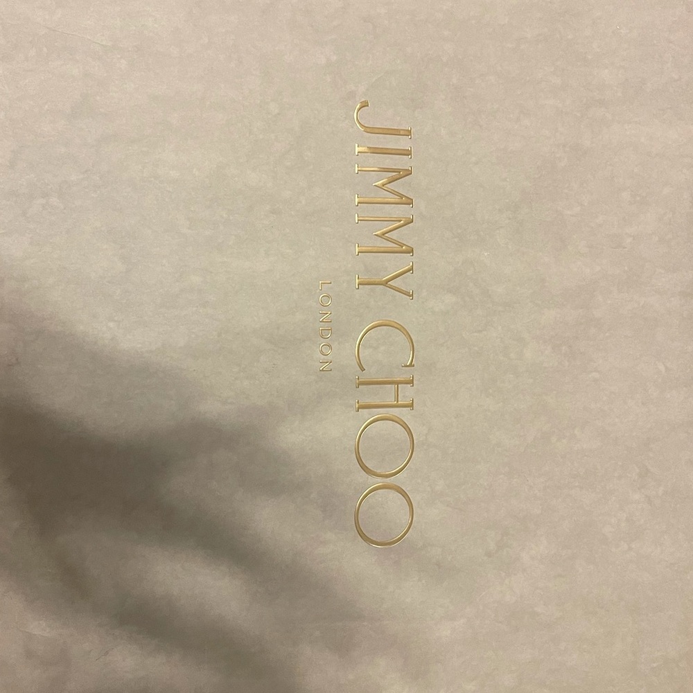 Jimmy Choo shopping bag; size large.
